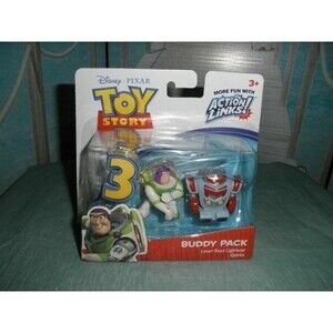 DISNEY PIXAR TOY STORY 3 BUDDY PACK LASER BUZZ LIGHTYEAR & SPARKS (MATTEL T0436)